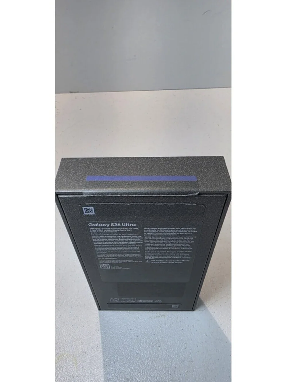 Samsung Galaxy S26 Ultra 512GB Original Box w/ Accessories EMPTY BOX NO PHONE